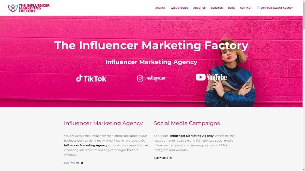 The Influencer Marketing Factory Agency