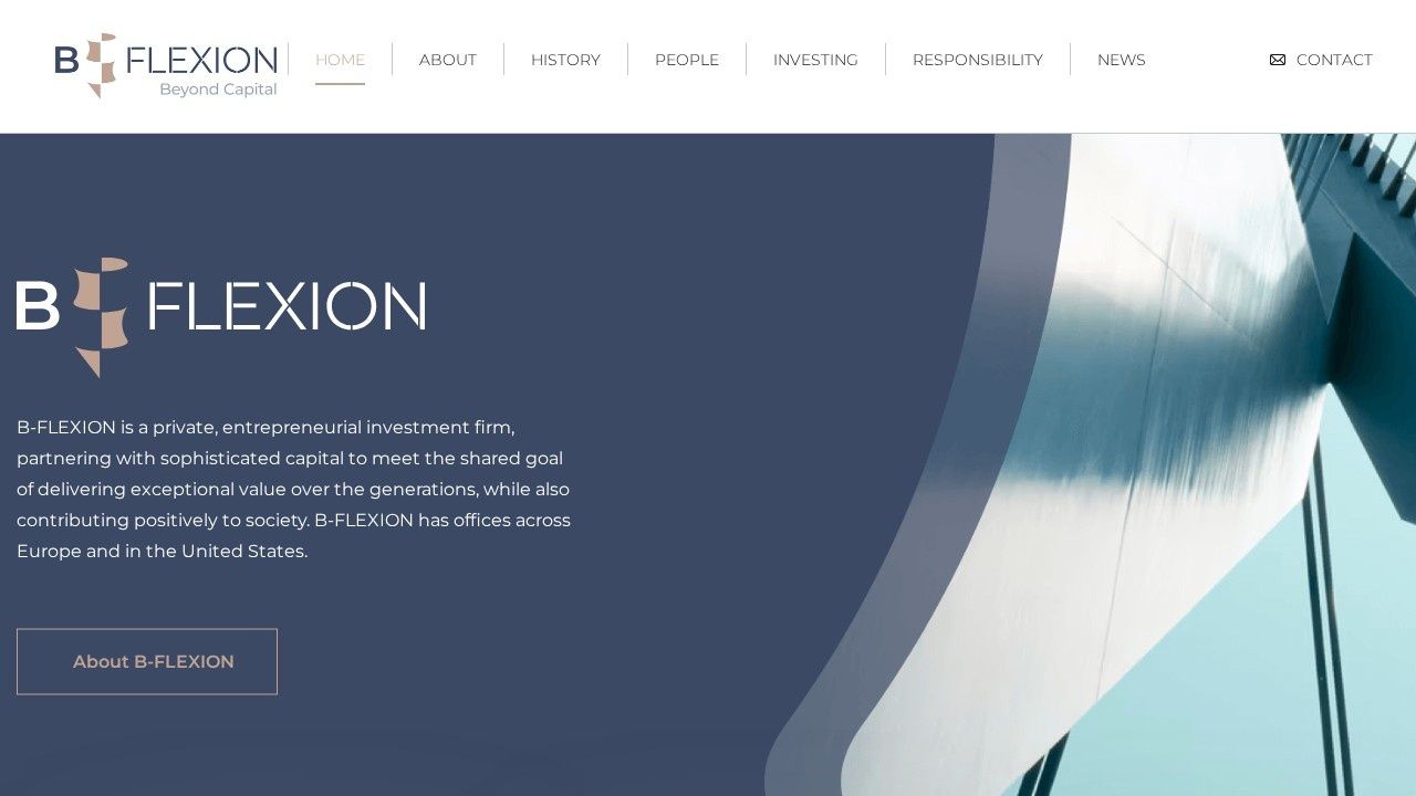 B-FLEXION formerly Waypoint Capital Bertarelli family investment office website